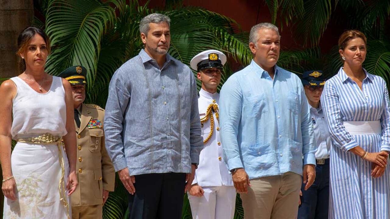 Además de consolidar su "apoyo irrestricto" en la lucha contra el "crimen organizado", Duque y Abdo discutieron sobre energías renovables y alianzas entre empresas de ambos países.