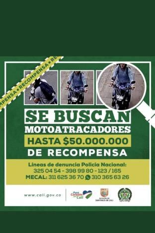 Motoladrones mordieron el anzuelo en nueva estrategia de seguridad en Cali.
