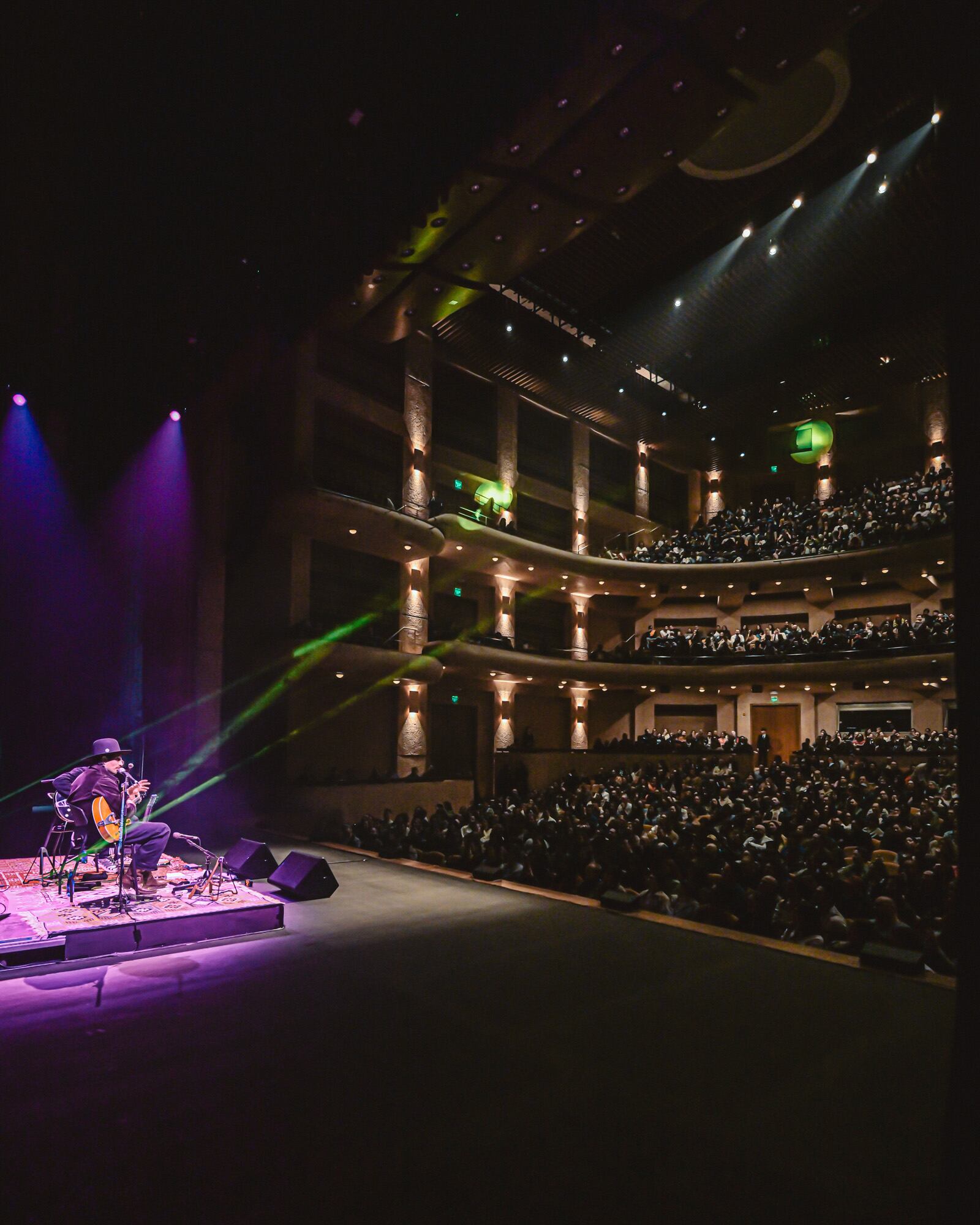 Hermanos Gutiérrez en el Teatro Mayor JMSD de Bogotá (30 ene, 2026). Foto: @alejandra.mar