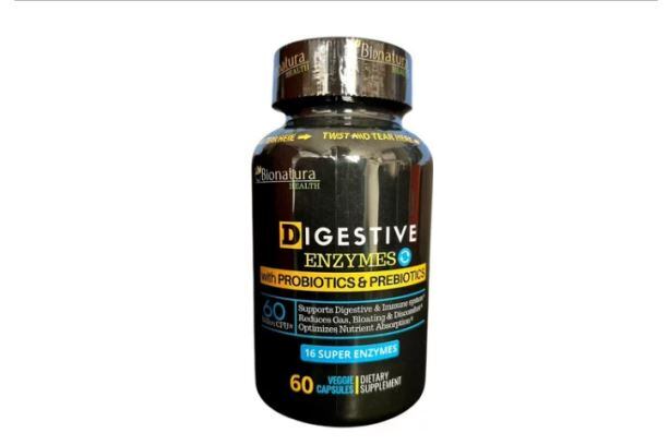 Digestive Enzimes es un producto vendido en internet sin el permiso del Invima.