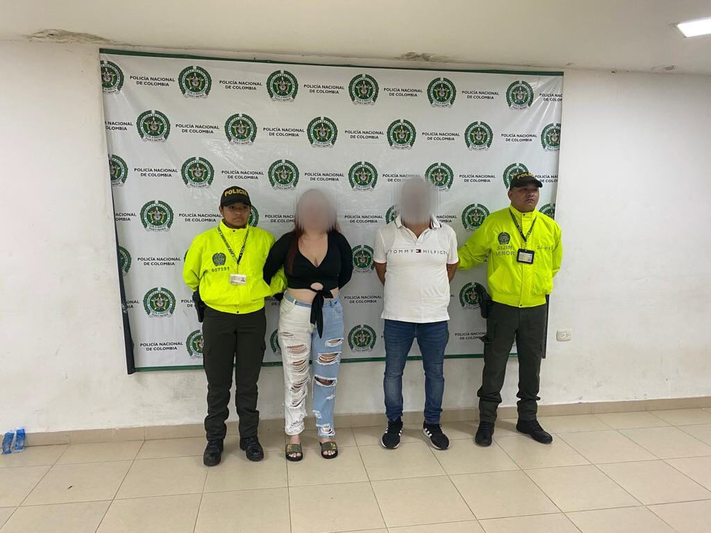 Dos de los tres capturados