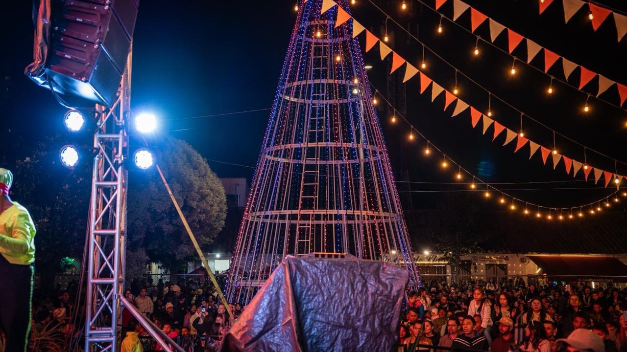 Chía se une a los eventos navideños que se realizan en los pueblos aledaños a Bogotá.