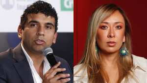 David Racero y Katherine Miranda.