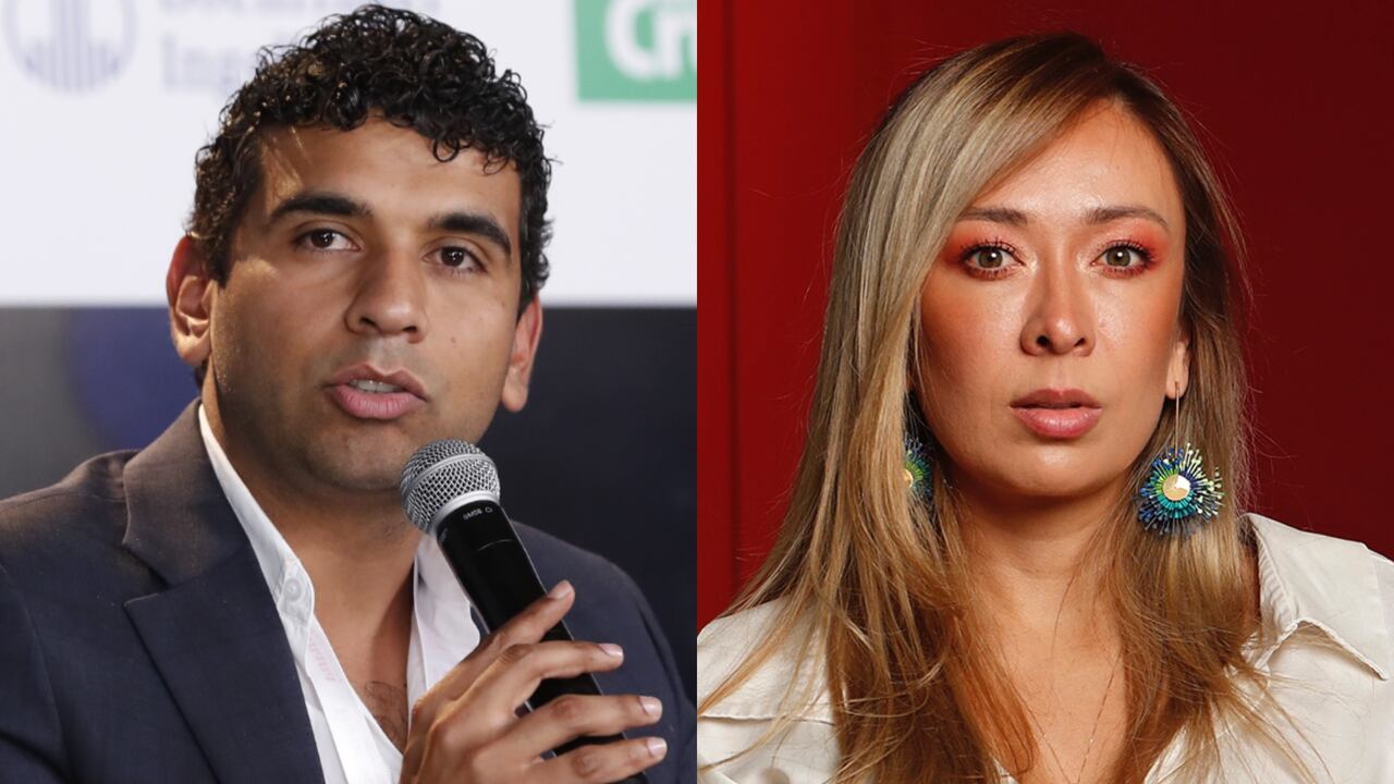 David Racero y Katherine Miranda.