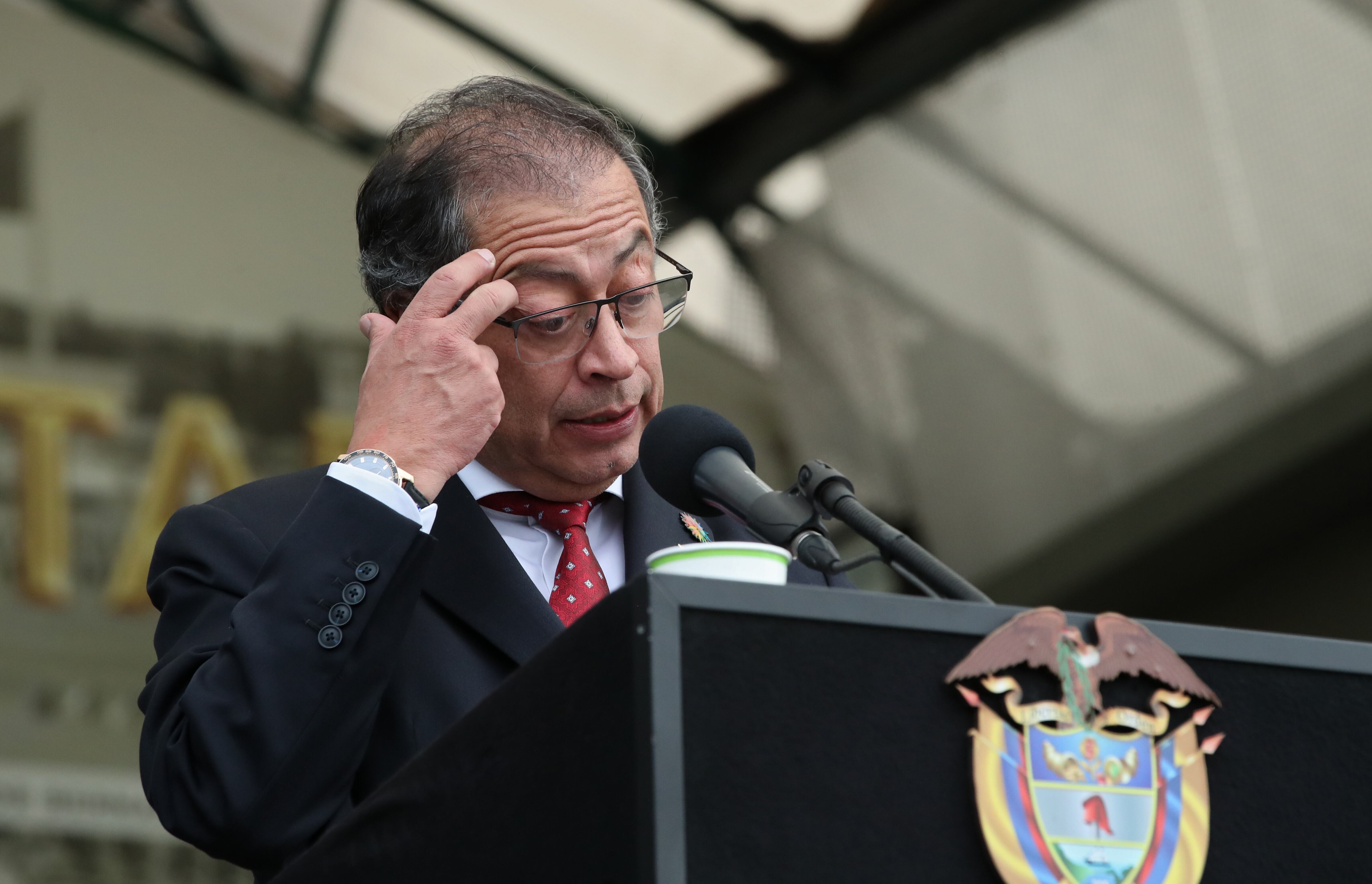 Presidente Gustavo Petro presidió la ceremonia de transmisión de mando del nuevo Comandante General de las Fuerzas Militares almirante Francisco Cubides Granados
Escuela Militar de Cadetes General José María Córdova
Bogota julio 9 del 2024
Foto Guillermo Torres Reina / Semana
