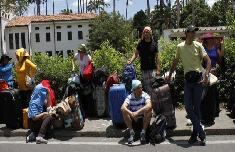 Al Centro de Migraciones de Cúcuta, han llegado en promedio unos 500 colombianos deportados de Venezuela desde el pasado sábado. Foto: Schneyder Mendoza