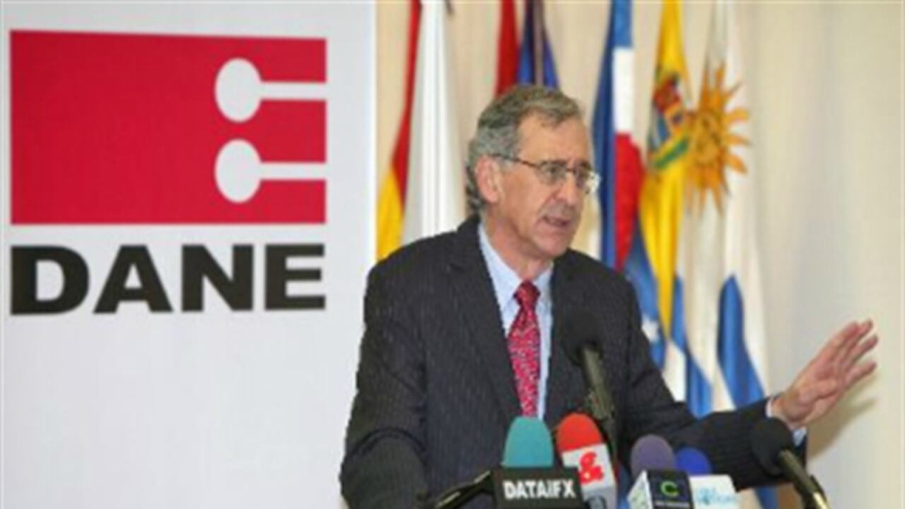 Jorge Bustamante, director del Dane.
