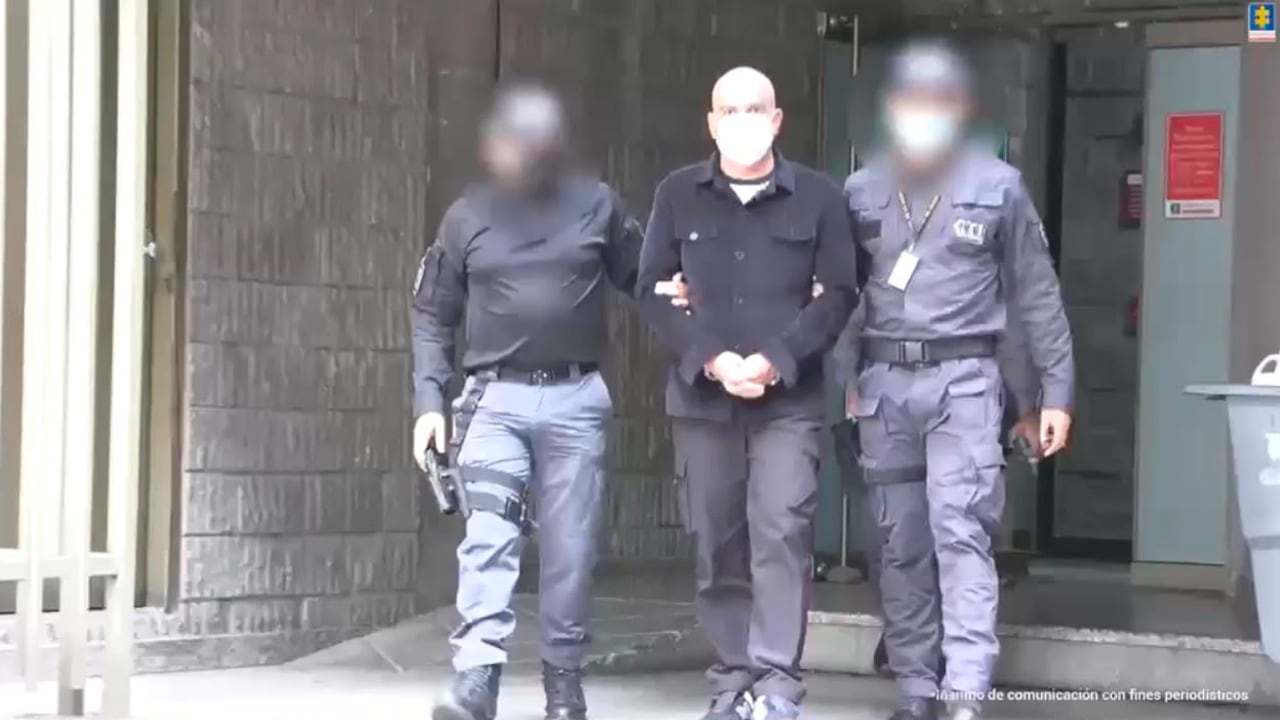 Captura del coronel Carlos Didier Pérez.