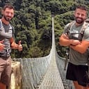 Dos turistas quedaron atrapados en Nepal tras deslizamiento.