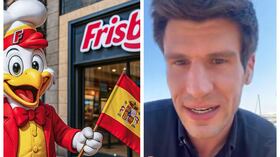 Charles Dupont es el representante de la marca de Frisby España.