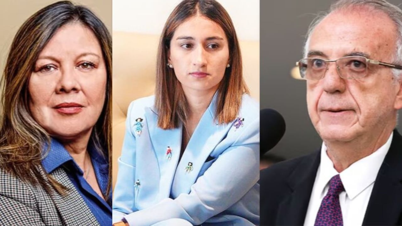 Luz Adriana Camargo, Laura Sarabia e Iván Velásquez