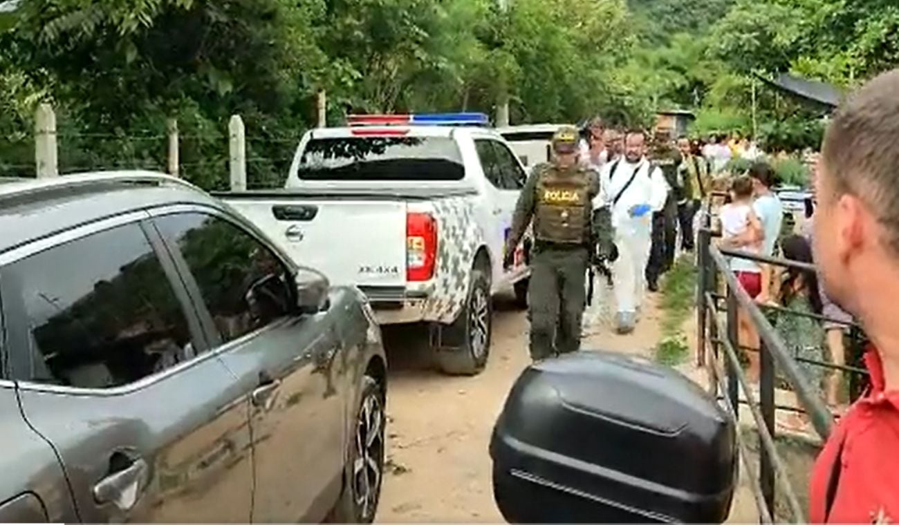 Personal del CTI de la Fiscalía realizó el levantamiento del cuerpo.