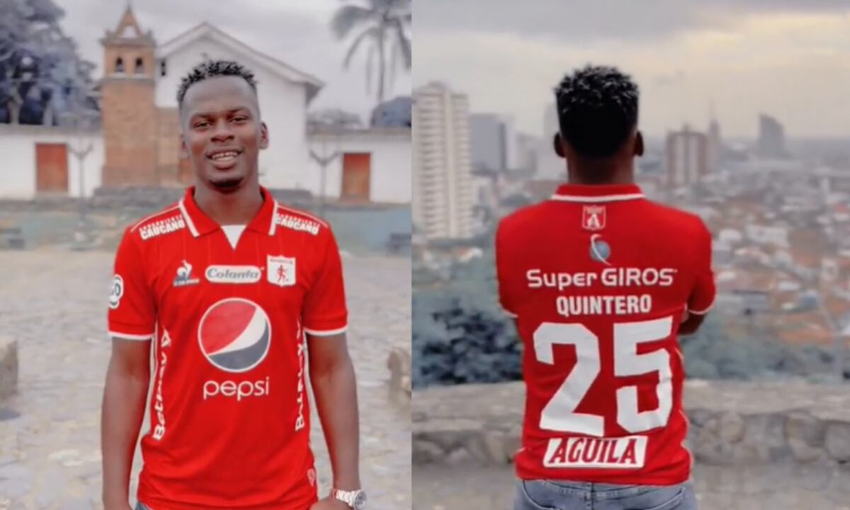 Carlos Darwin Quintero. Foto: Captura de pantalla América de Cali Twitter.