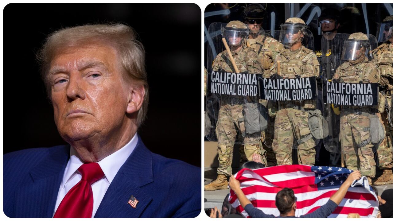 Donald Trump ordenó el despliegue de la Guardia Nacional para enfrentar las protestas en California