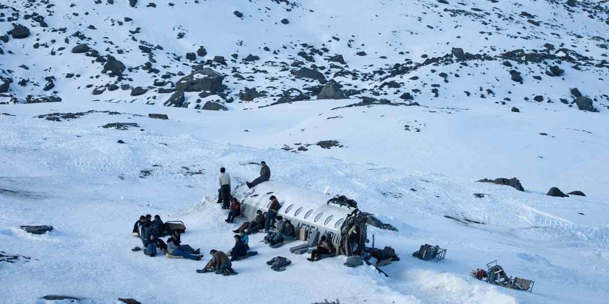 'La Sociedad de la Nieve' contó con diferentes recursos para generar escenarios altamente realistas.