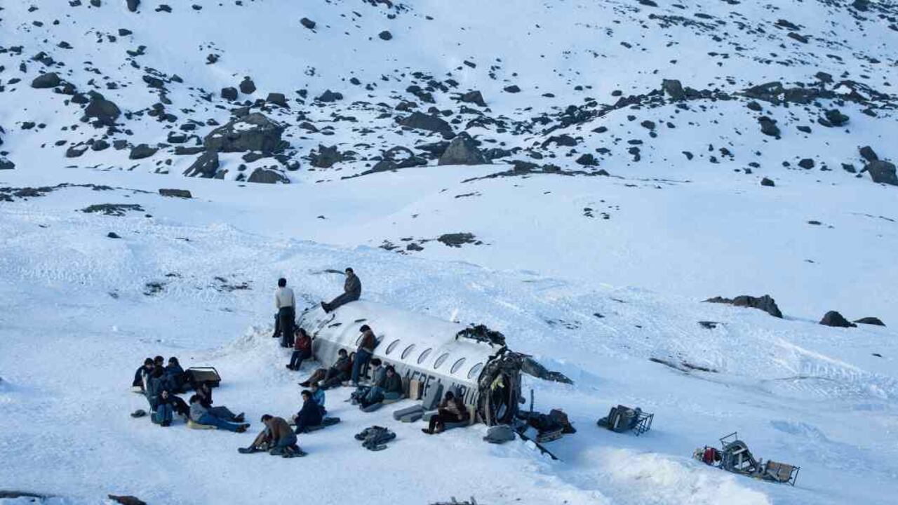 'La Sociedad de la Nieve' contó con diferentes recursos para generar escenarios altamente realistas.