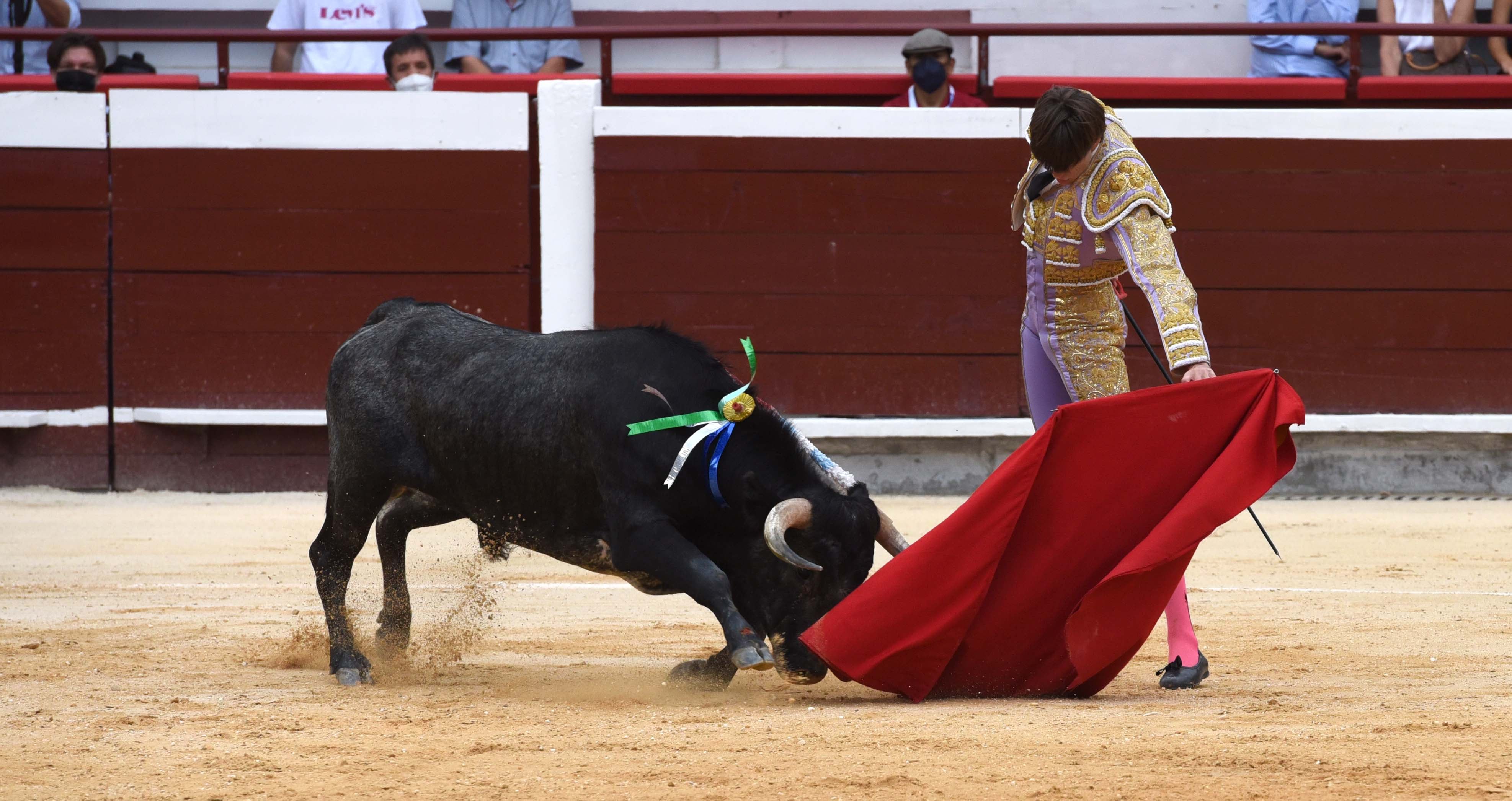 Felipe Miguel Negret, novillero sin caballos de Bogotá.