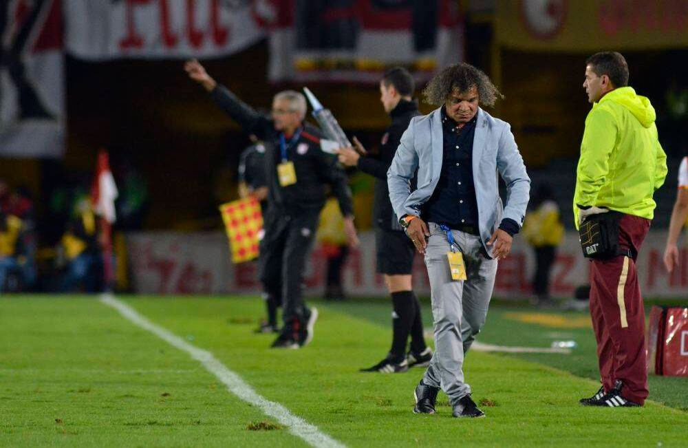 Alberto Gamero, técnico del Tolima e ídolo de la afición vino tinto y oro. Foto: Diana Rey Melo.