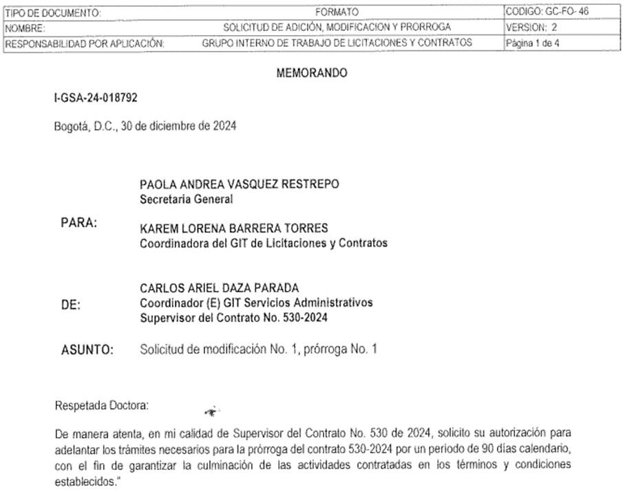 El contrato, por 2.500 millones de pesos, tuvo menos de una semana de ejecución y se realizó una prórroga de 90 días, algo que los denunciantes no se explican.