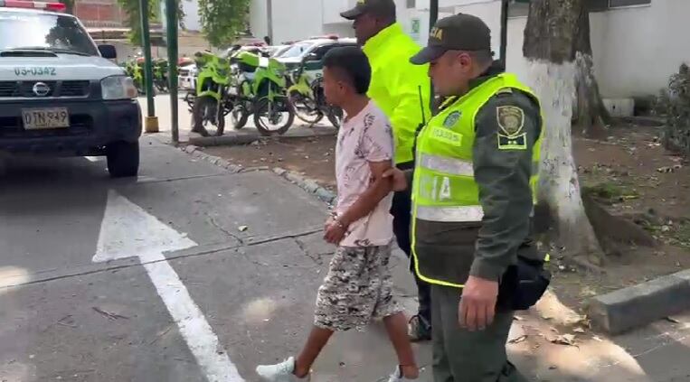 Cayó alias Salchicha, el terror de los taxistas en Cali; este es su prontuario criminal.