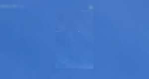 El globo detectado en territorio colombiano