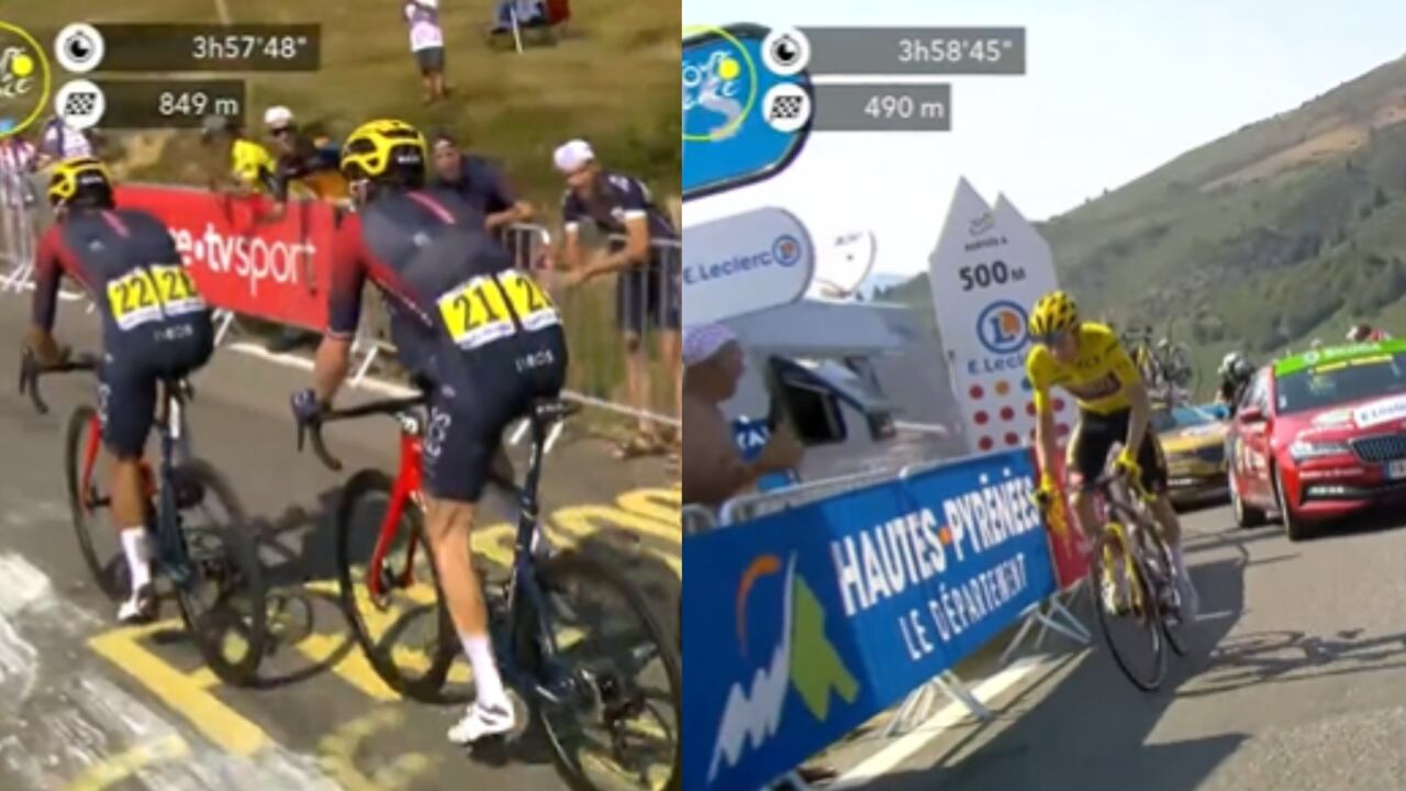 Tour de Francia 2022 - Etapa 18. Foto: Captura de pantalla - @LeTour
