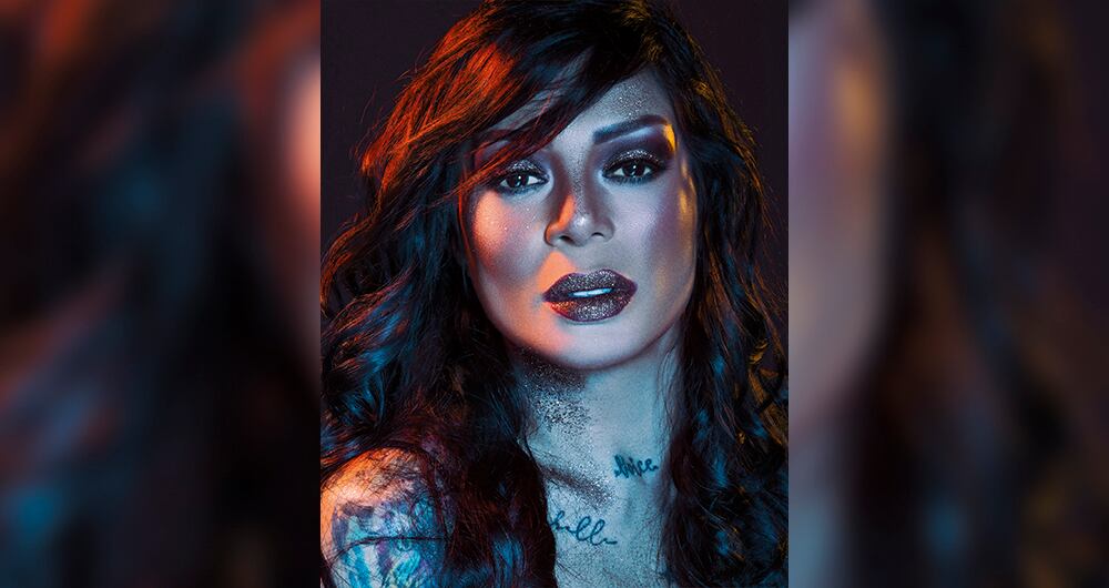 La cantante Marbelle.