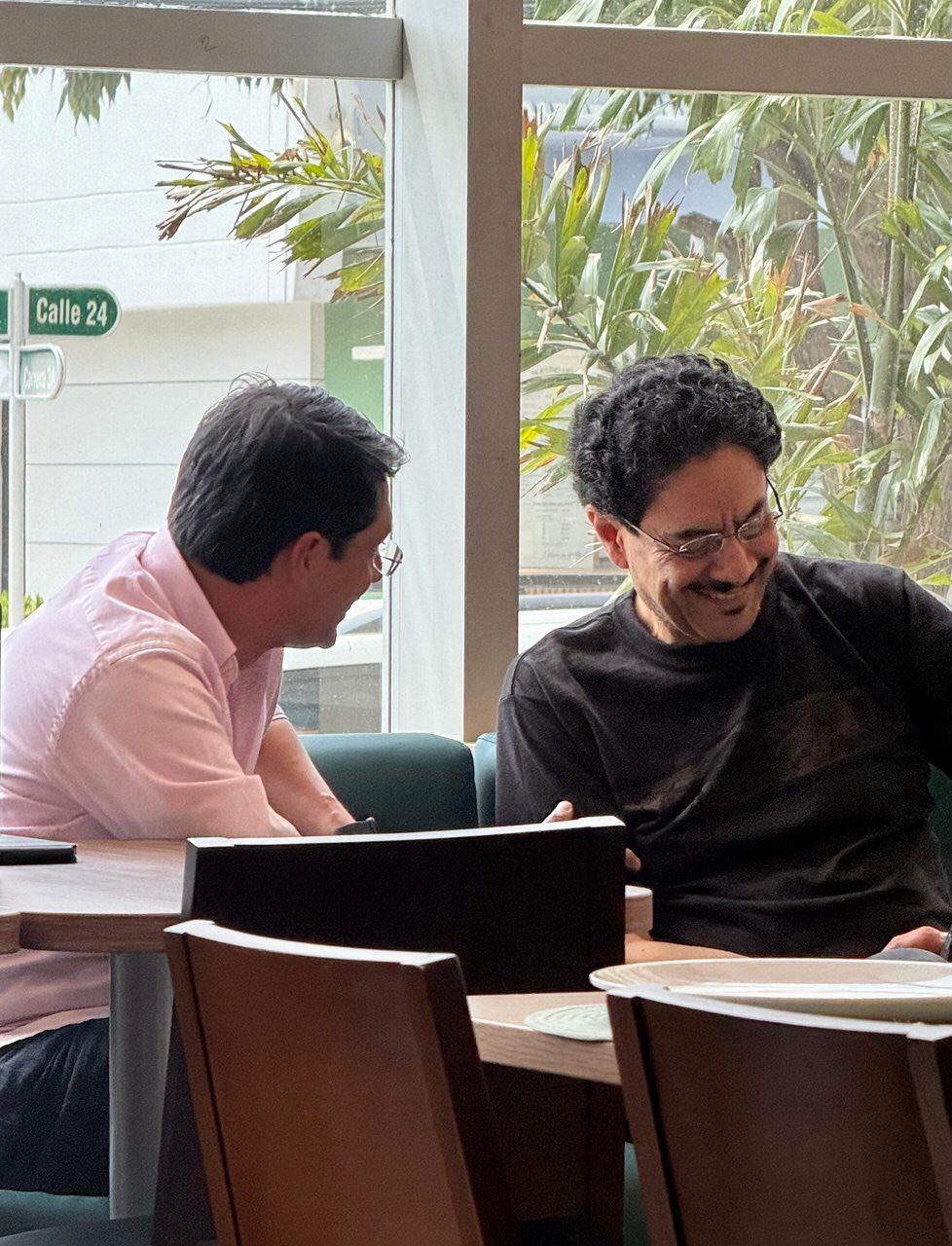 Camilo Romero e Iván Cepeda.