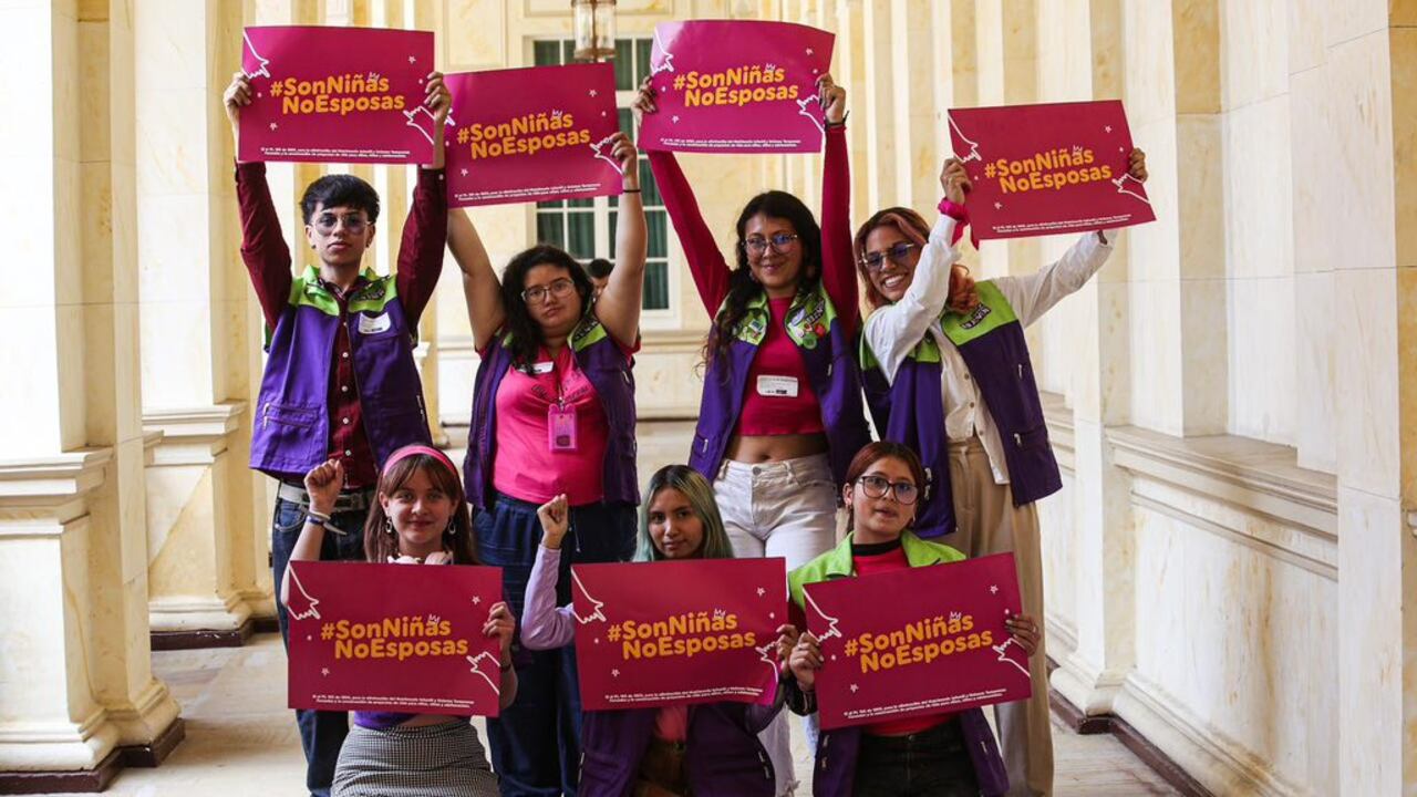 En el caso de las Uniones Tempranas, El ICBF señaló que en los últimos años 373 niñas menores de 14 años fueron puestas bajo protección por convivir en este tipo de unión. Foto: @ProfamiliaCol