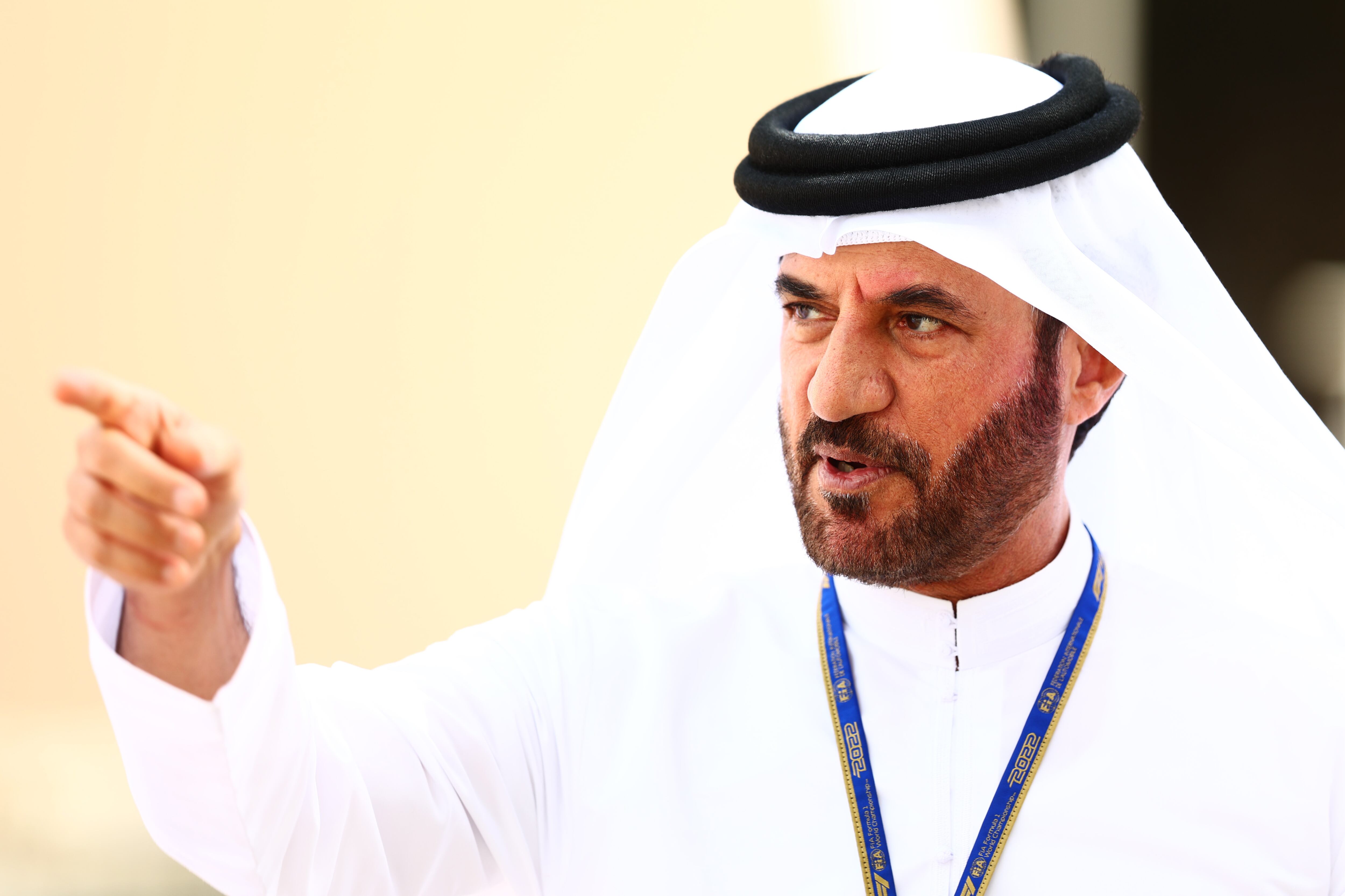 Mohammed ben Sulayem, presidente de la FIA.