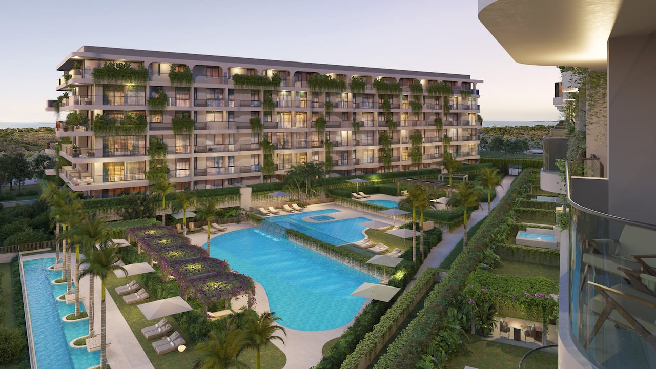 Este condominio hace parte de la familia morros de Serena del Mar, en Cartagena.