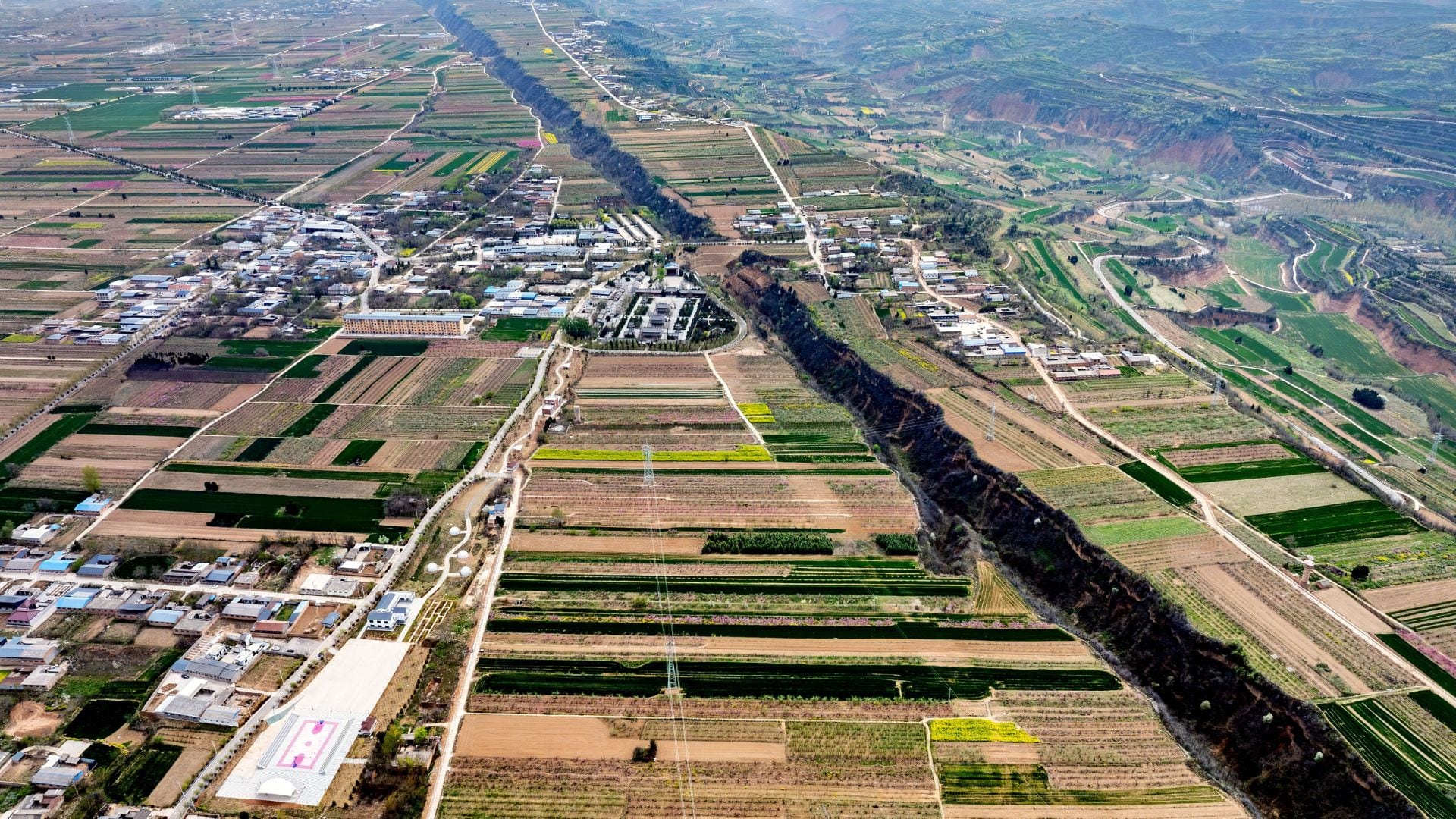 El valle de Pinglu continúa expandiéndose y revela un proceso que empezó hace millones de años.