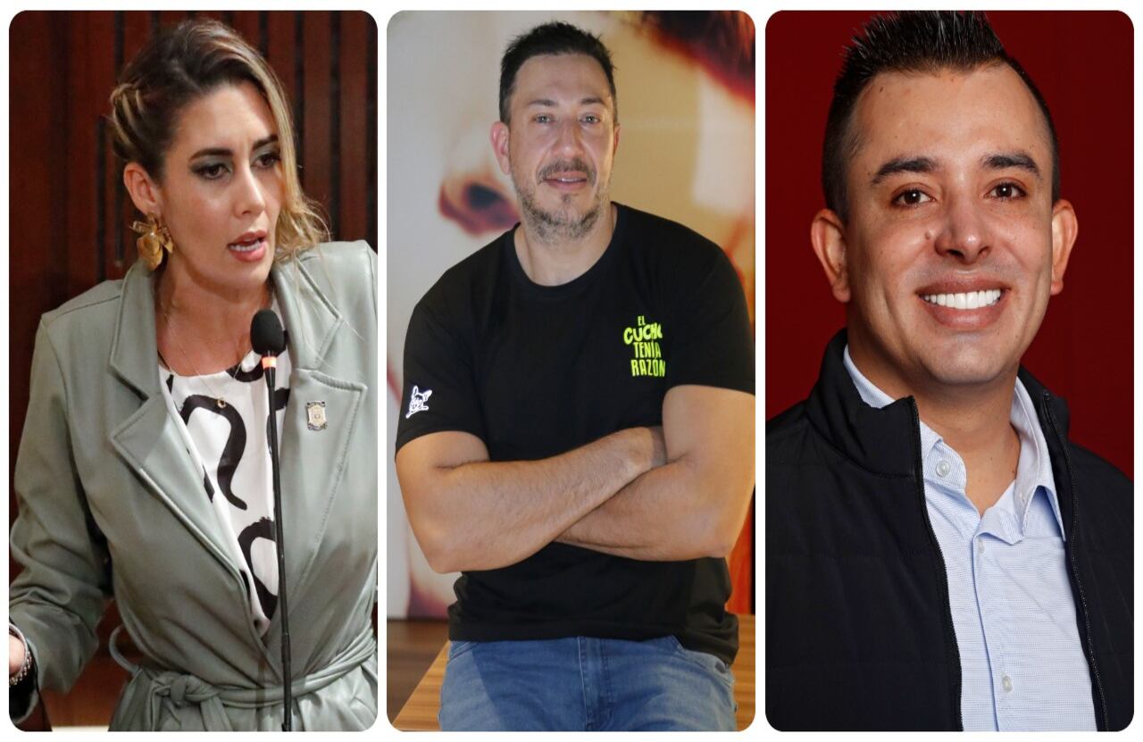 Erika Tatiana Sánchez, Rodolfo José Hernández y Juan Manuel Cortés.