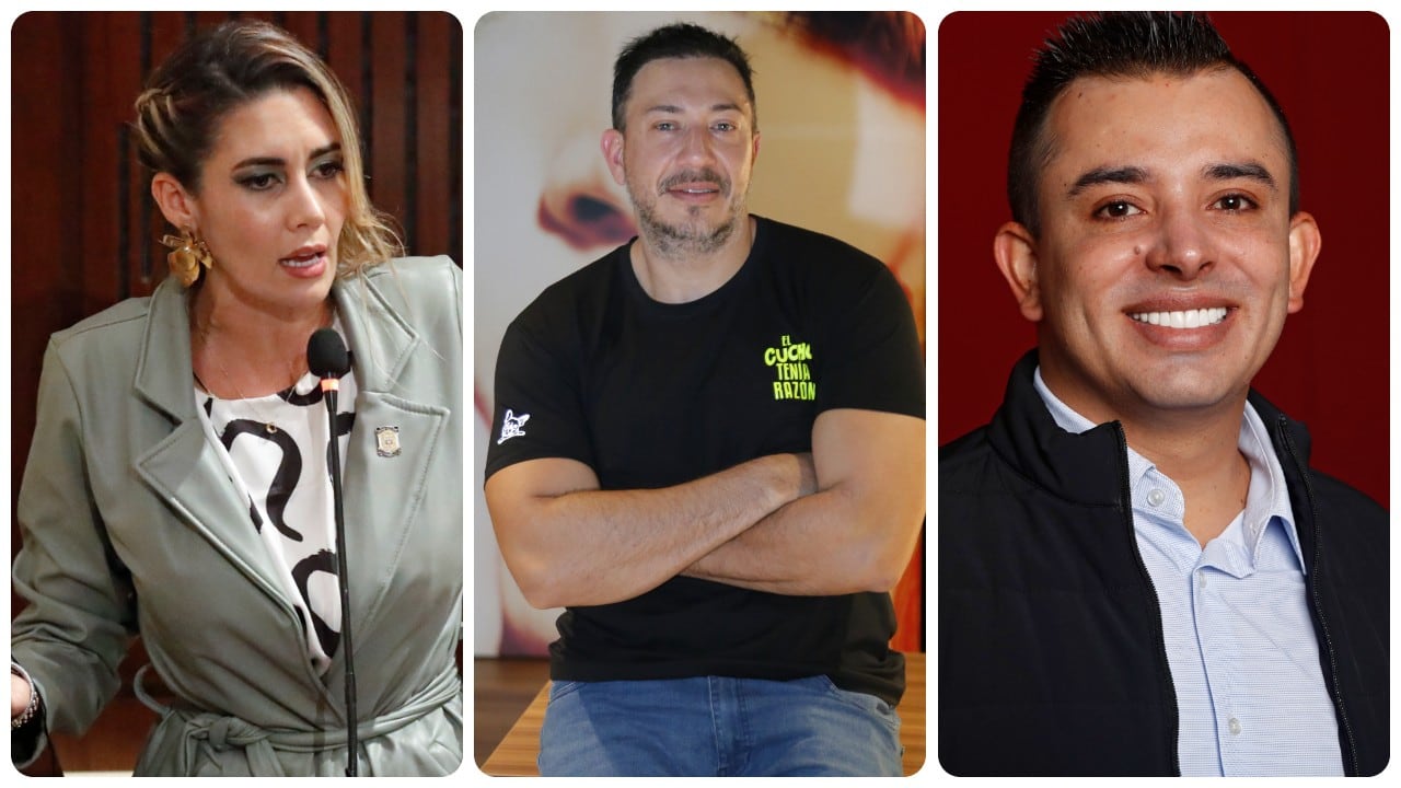 Erika Tatiana Sánchez, Rodolfo José Hernández y Juan Manuel Cortés.