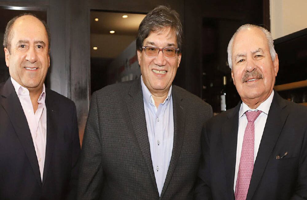 Carlos Arturo Gallego, Jaime Abello y Darío Arizmendi.