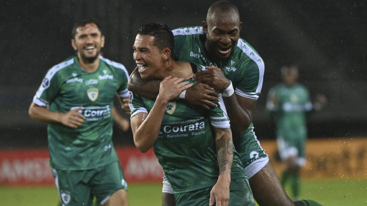 La Equidad venció 2-1 al Aragua de Venezuela en Copa Sudamericana