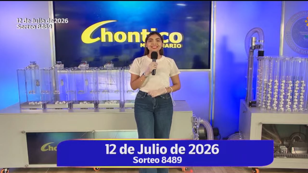 Sorteo del Chontico Día de este 12 de julio de 2026.