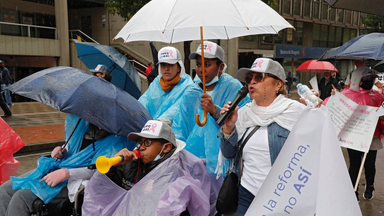 Marchas en contra de la reforma a la salud