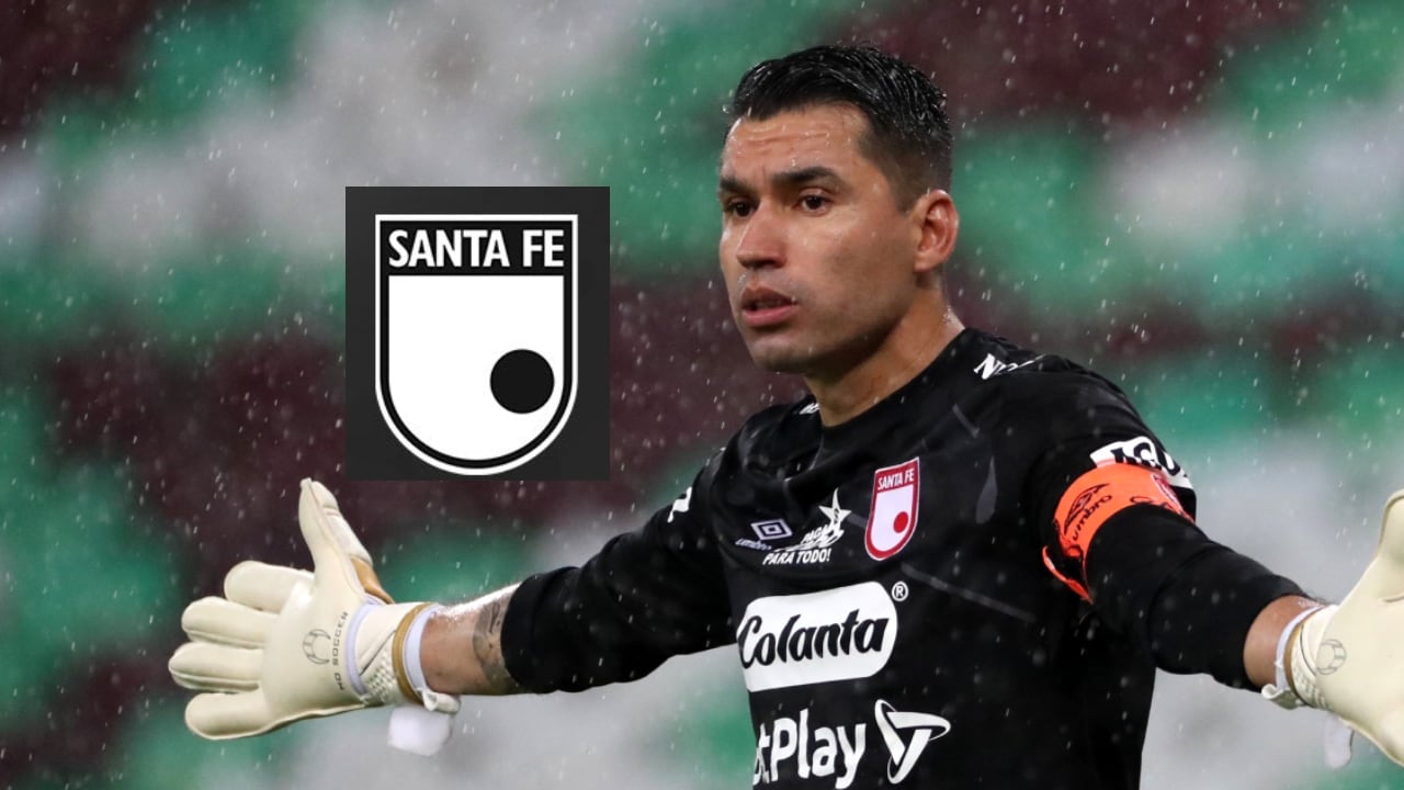 Leandro Castellanos, exportero de Santa Fe.