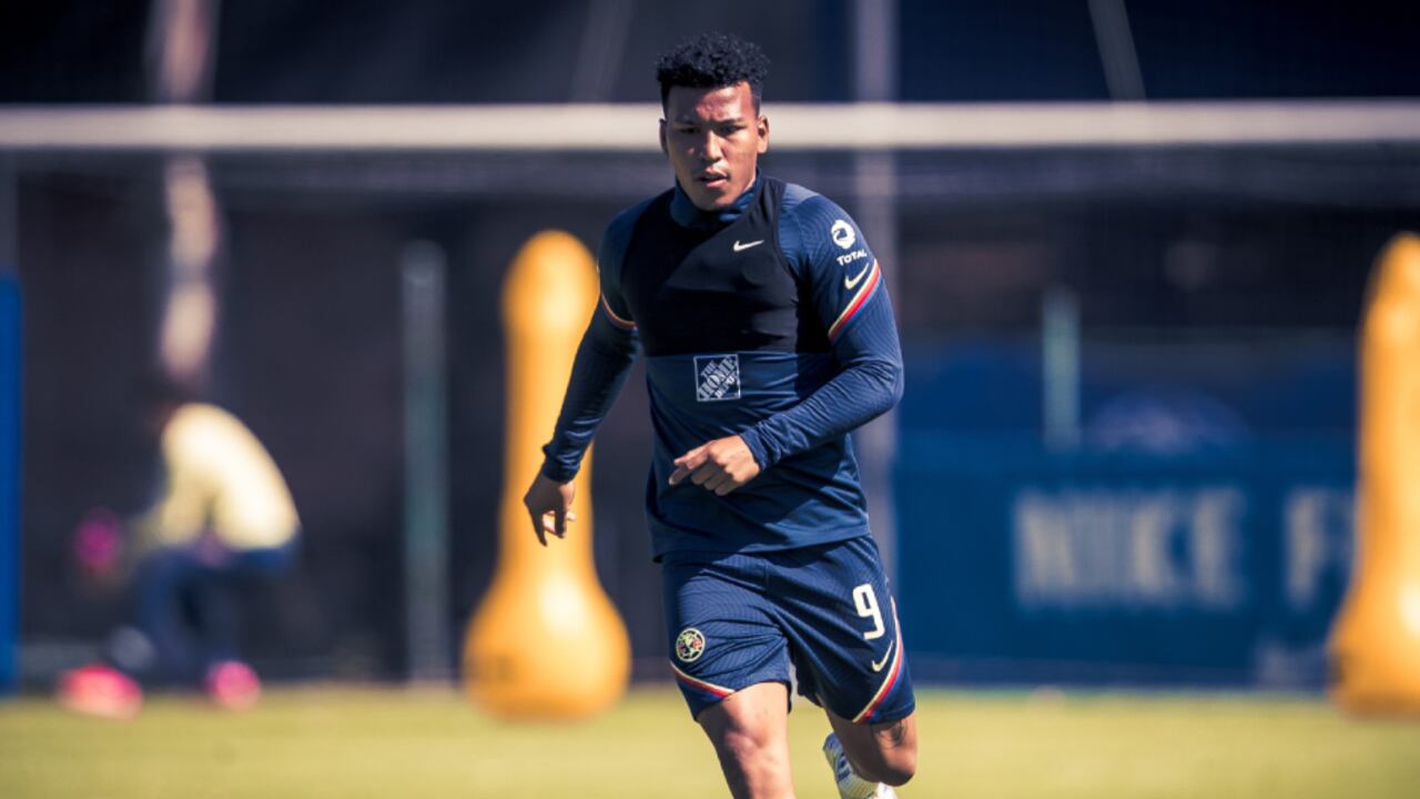 Roger Martínez, jugador colombiano que milita en América de México. Foto: Club América Oficial