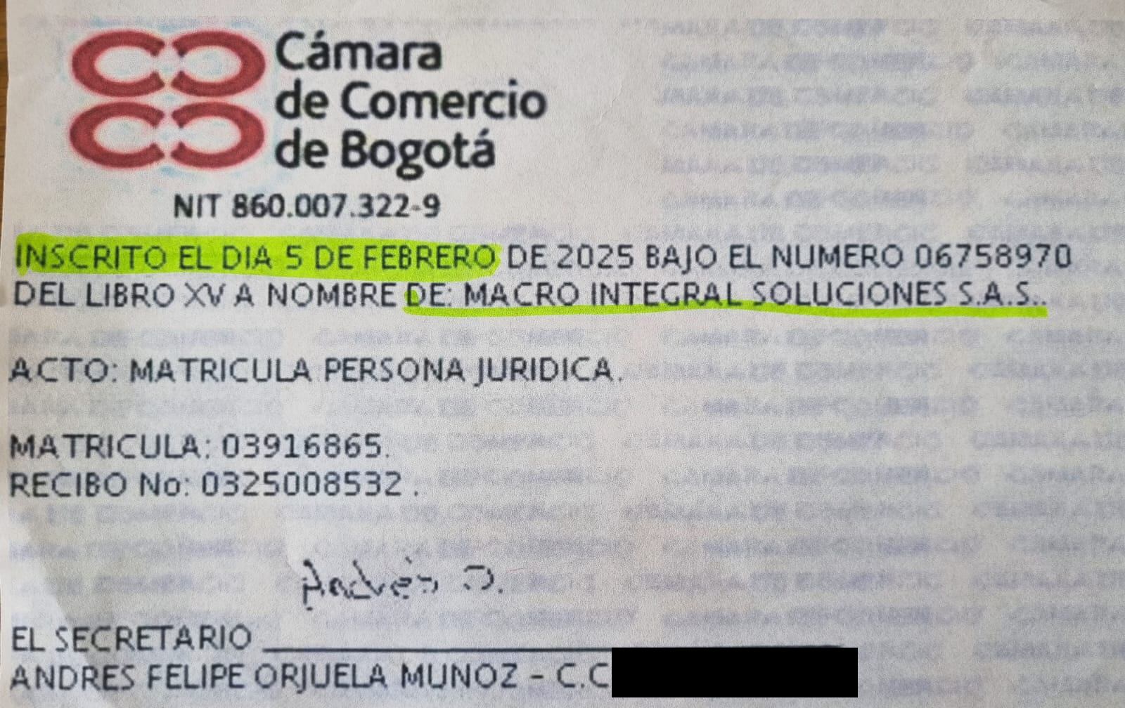 Minminas cámara y comercio macrointegral