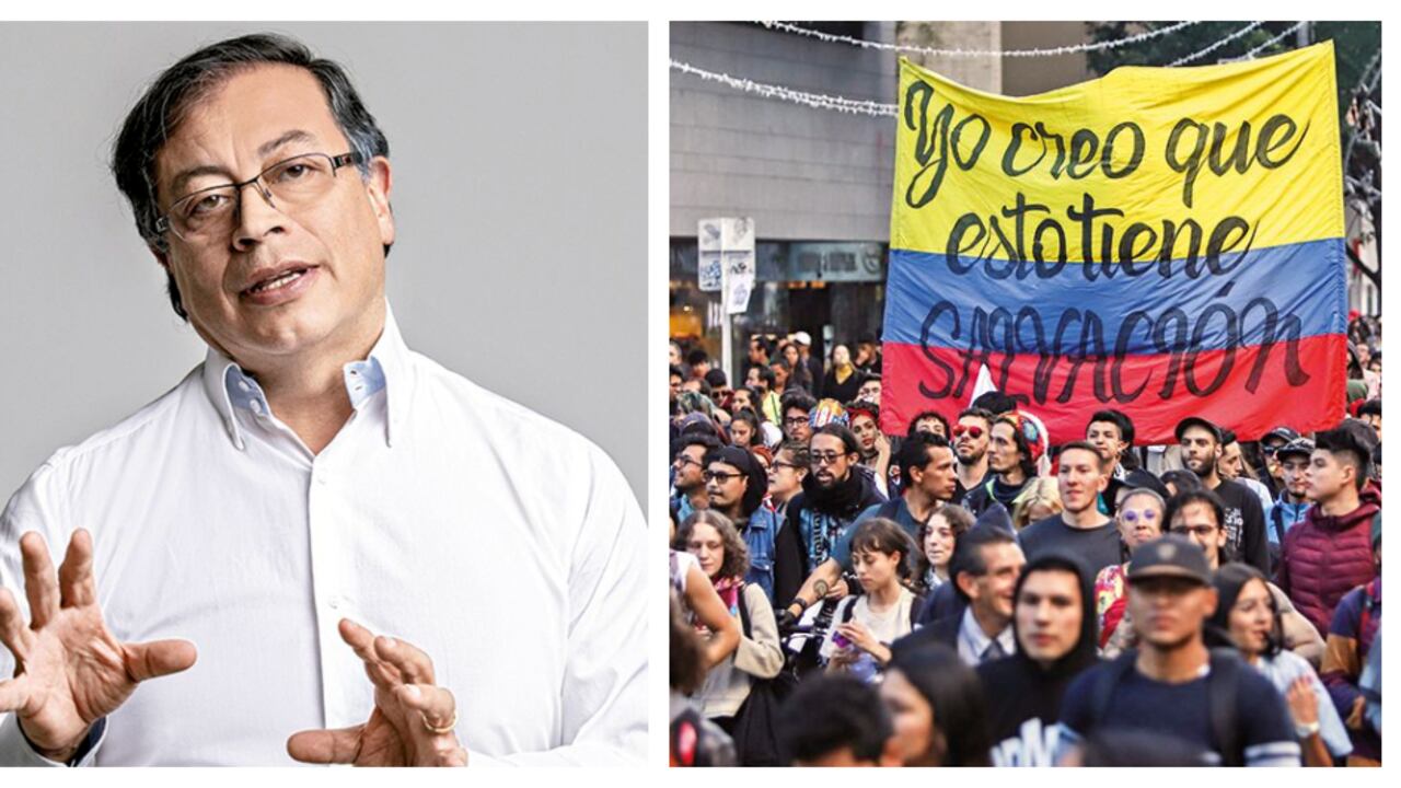 ¿Protestas contra Petro?