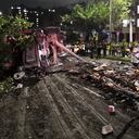 En el sitio hace presencia Bomberos Medellín.