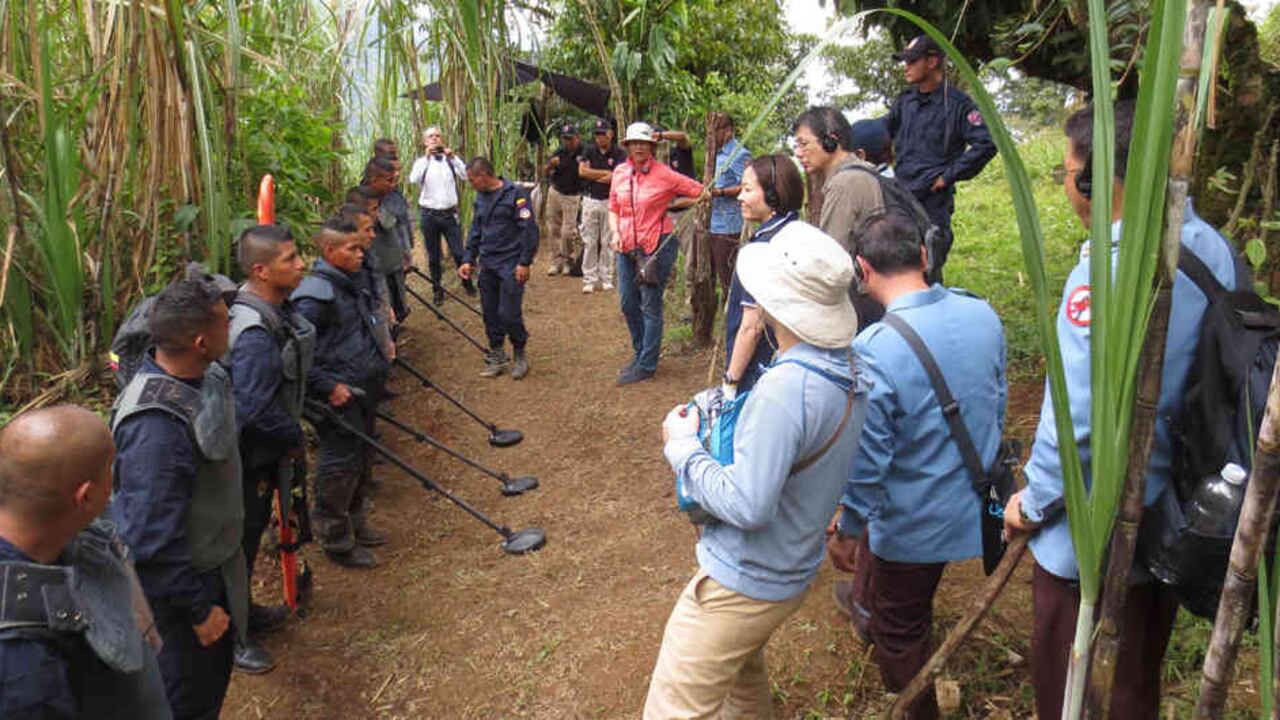 De las 11.479 víctimas de las minas antipersonal que ha dejado la guerra en Colombia desde 1990, 4.451 son civiles y 7.028 forman parte de las Fuerzas Militares.