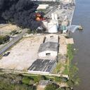 Derrame de combustible sobre el río Magdalena.