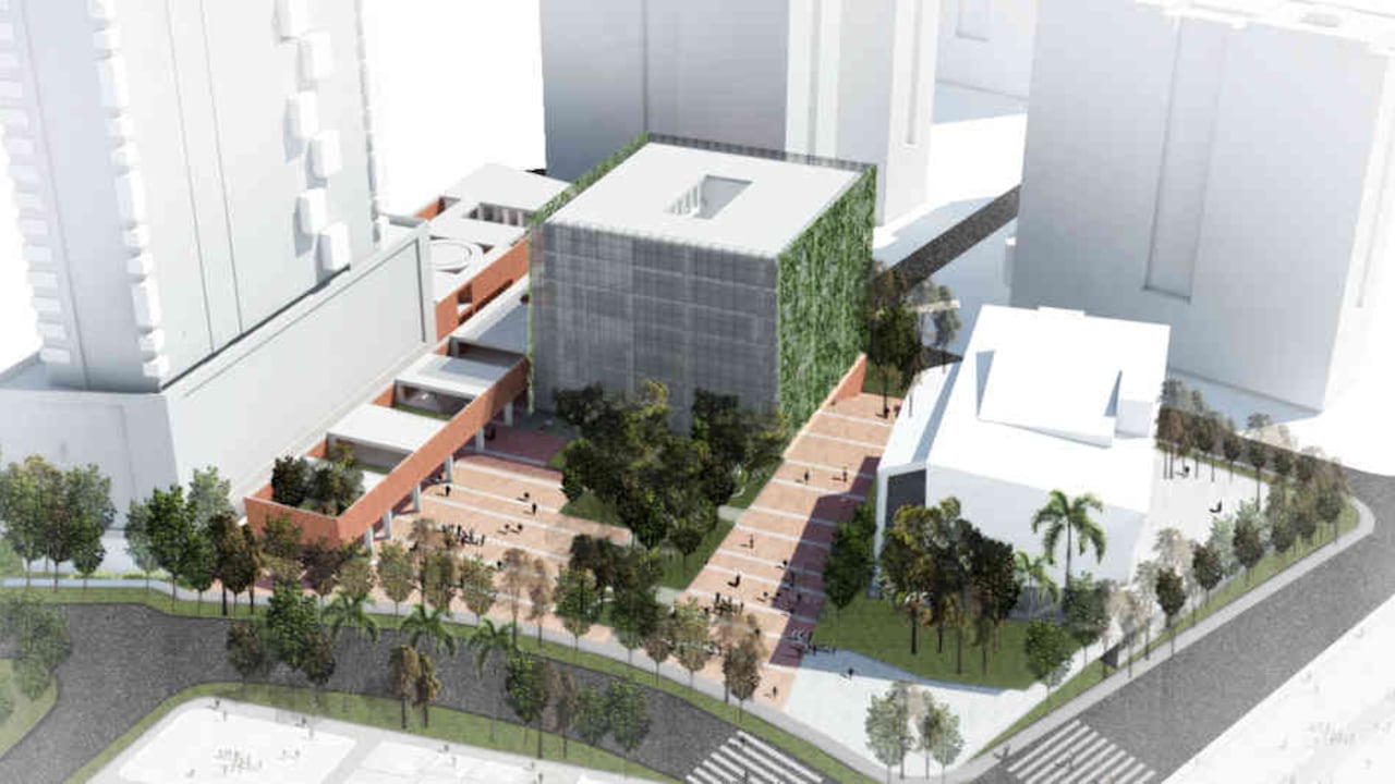 Así lucirá el nuevo Centro Administrativo Municipal una vez termine su construcción.
