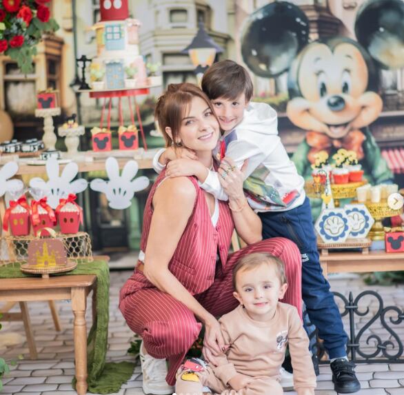 Carolina Cruz y Licoln Palomeque celebraron en familia el tercer cumpleaños de Salvador.