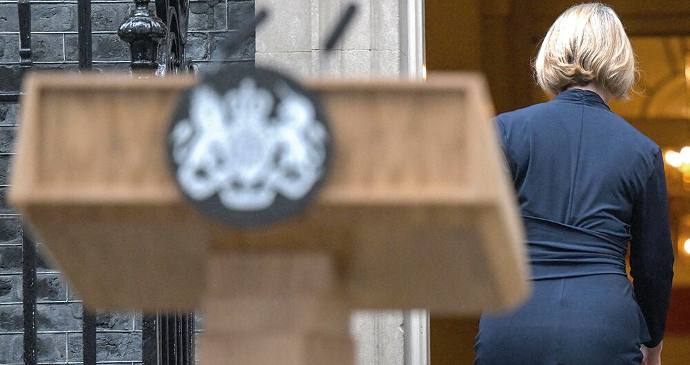 Truss renunció a su cargo después de su fallada reforma financiera.