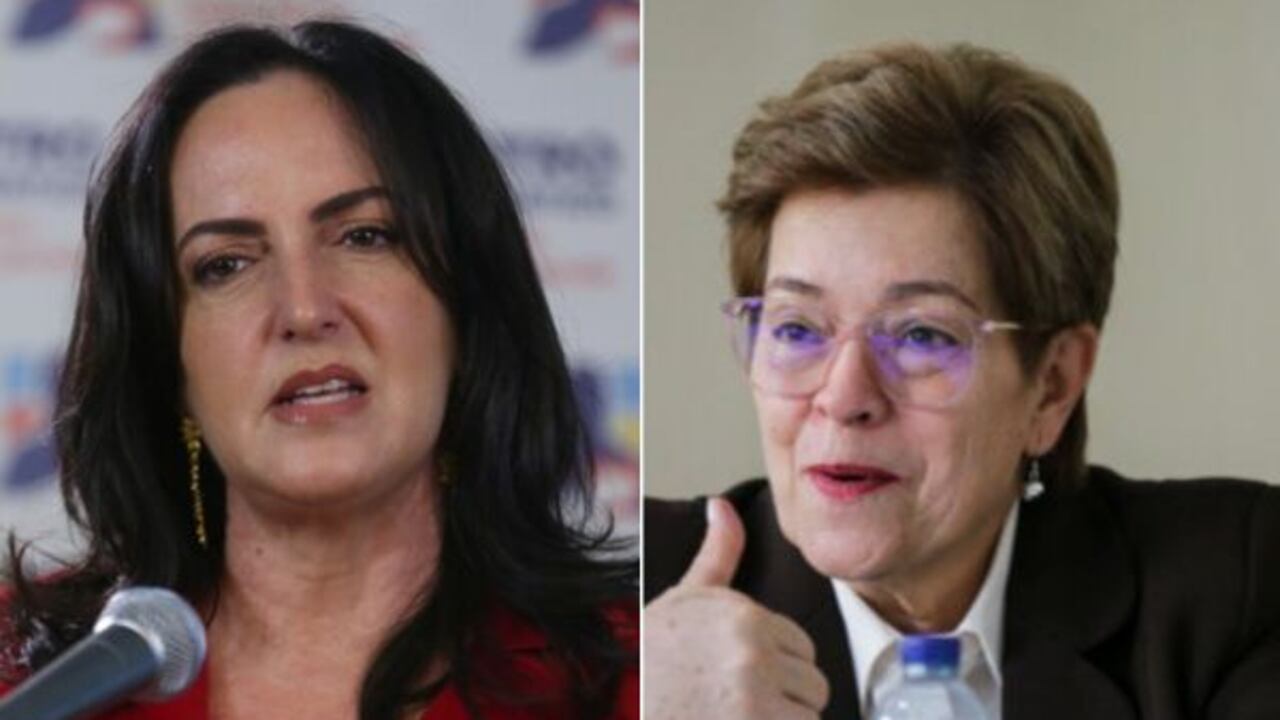 María Fernanda Cabal y Gloria Inés Ramírez.