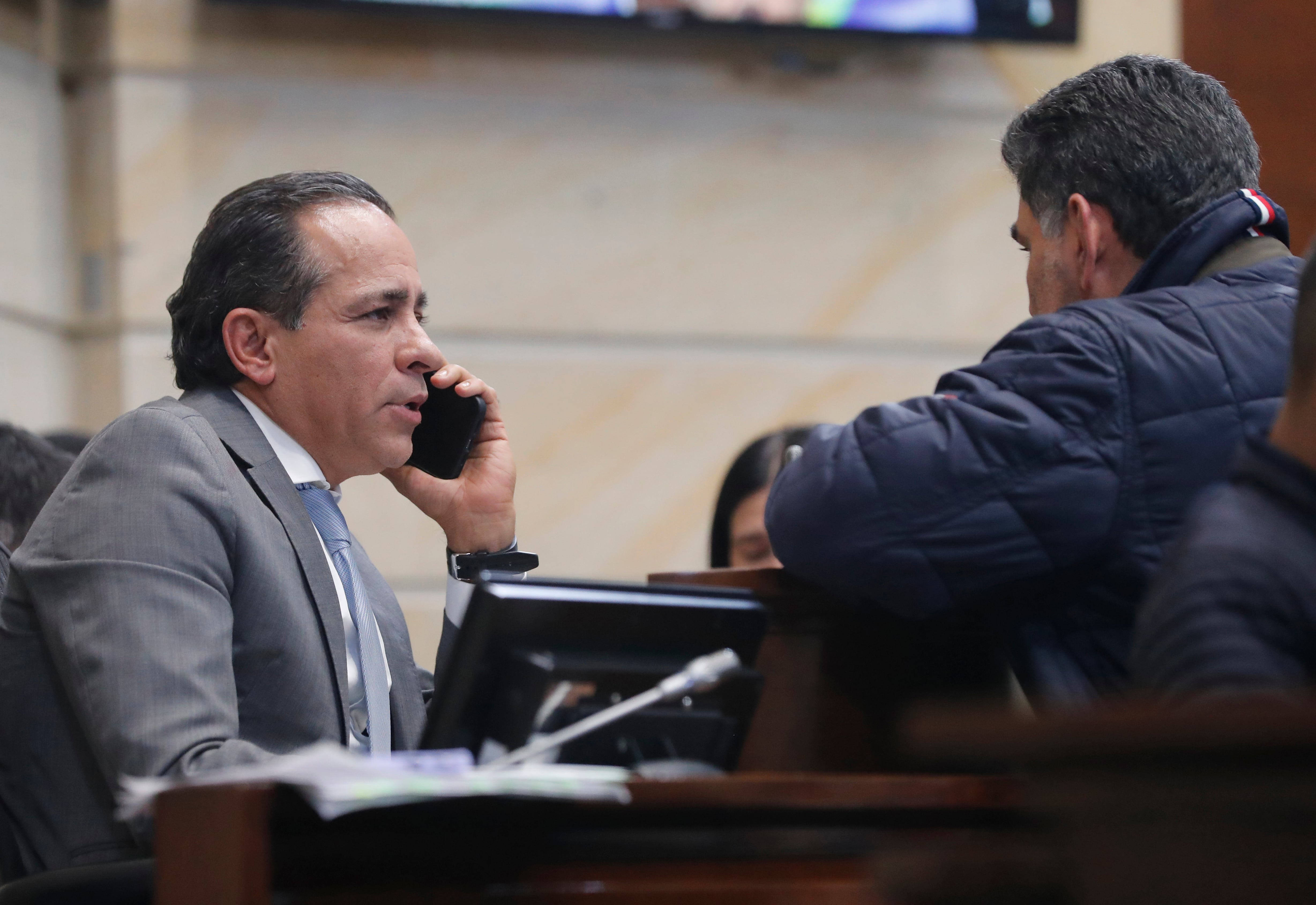 Presidente del Senado Alexander López Maya
último día de sesiones ordinarias en el Congreso de la República plenaria del Senado
Bogota junio 20 del 2023
Foto Guillermo Torres Reina / Semana